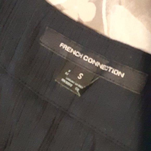 French Connection beach cover-up - navy size S - Picture 3 of 8